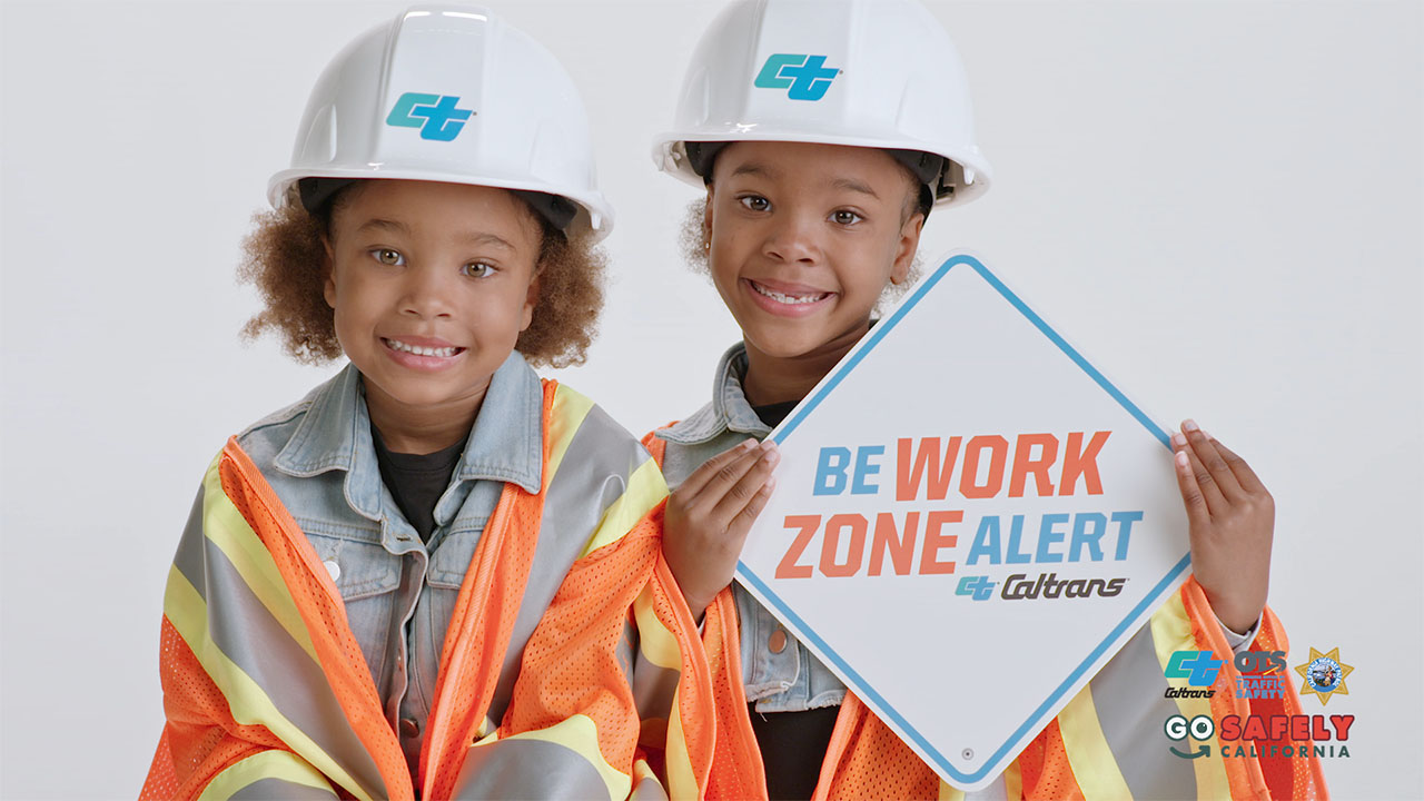 Caltrans - Be Work Zone Alert - Trapeze